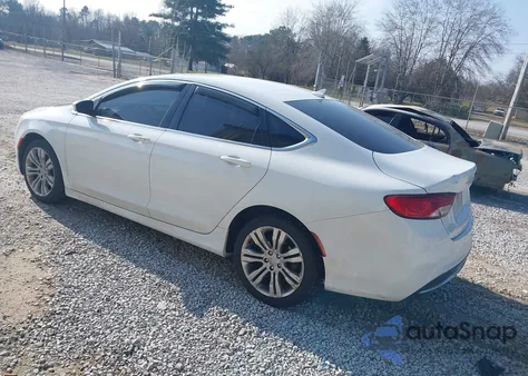 2015 Chrysler 200 Limited из США, поврежденный, VIN 1C3CCCABXFN673643